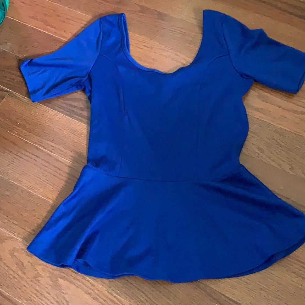 Peplum Top.